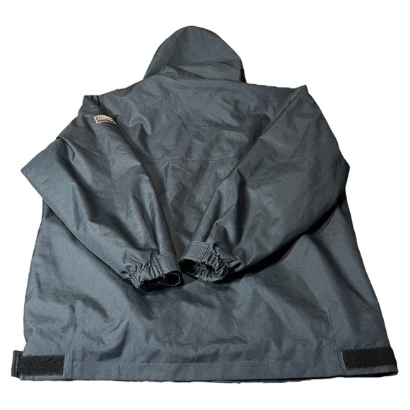 Aigle 1853 Heavy Set Full Zip Hooded Green Bomber Jacket Arm Patch Mens Size XL - Picture 6 of 9